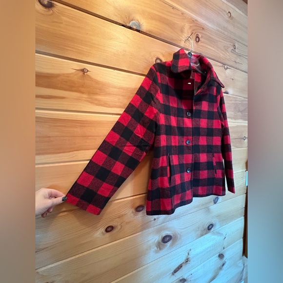 Cracker Barrel Buffalo Plaid Check Shacket size Medium NWT - Picture 3 of 7